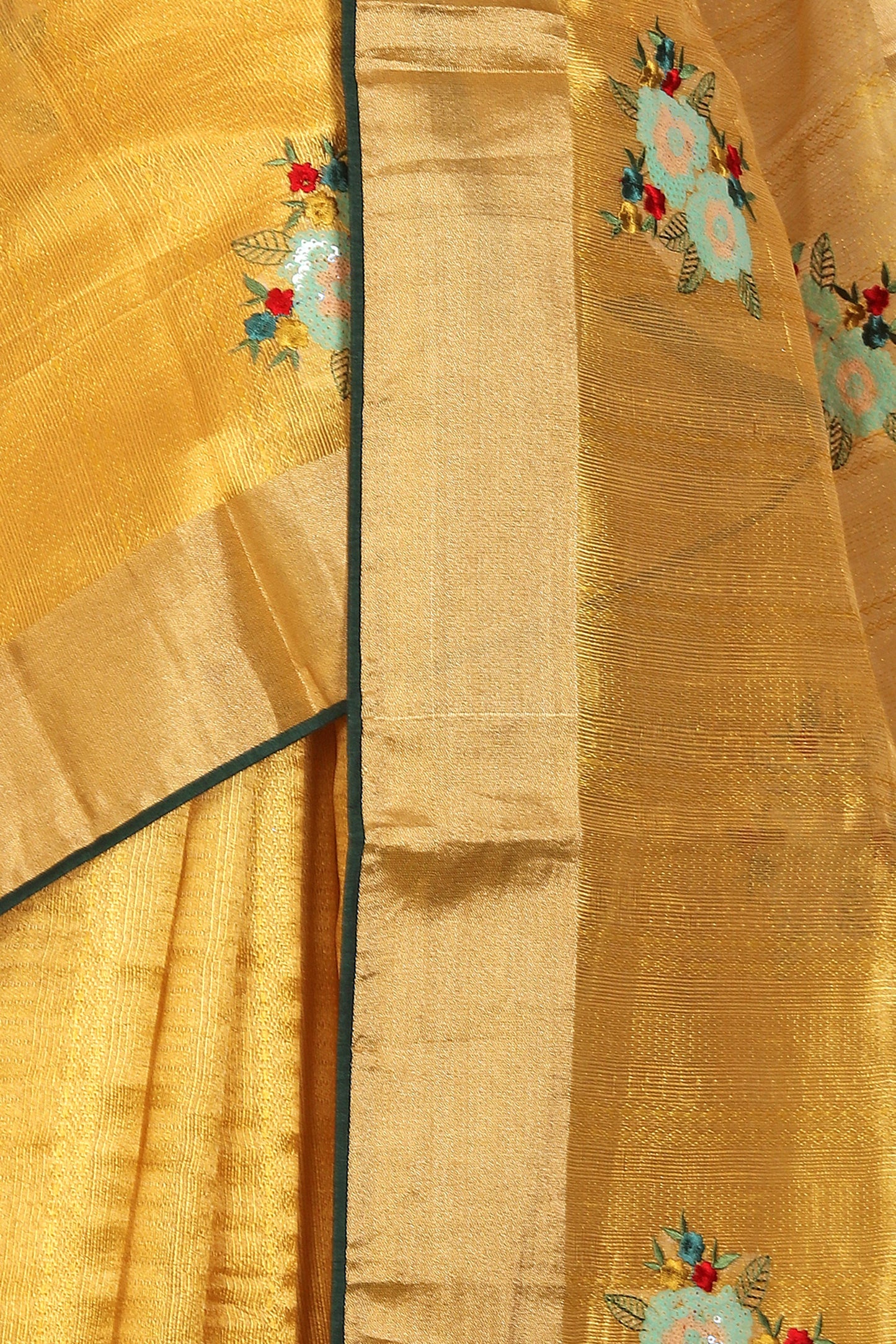 Chanderi Silk Saree with stitched blouse in Berlin