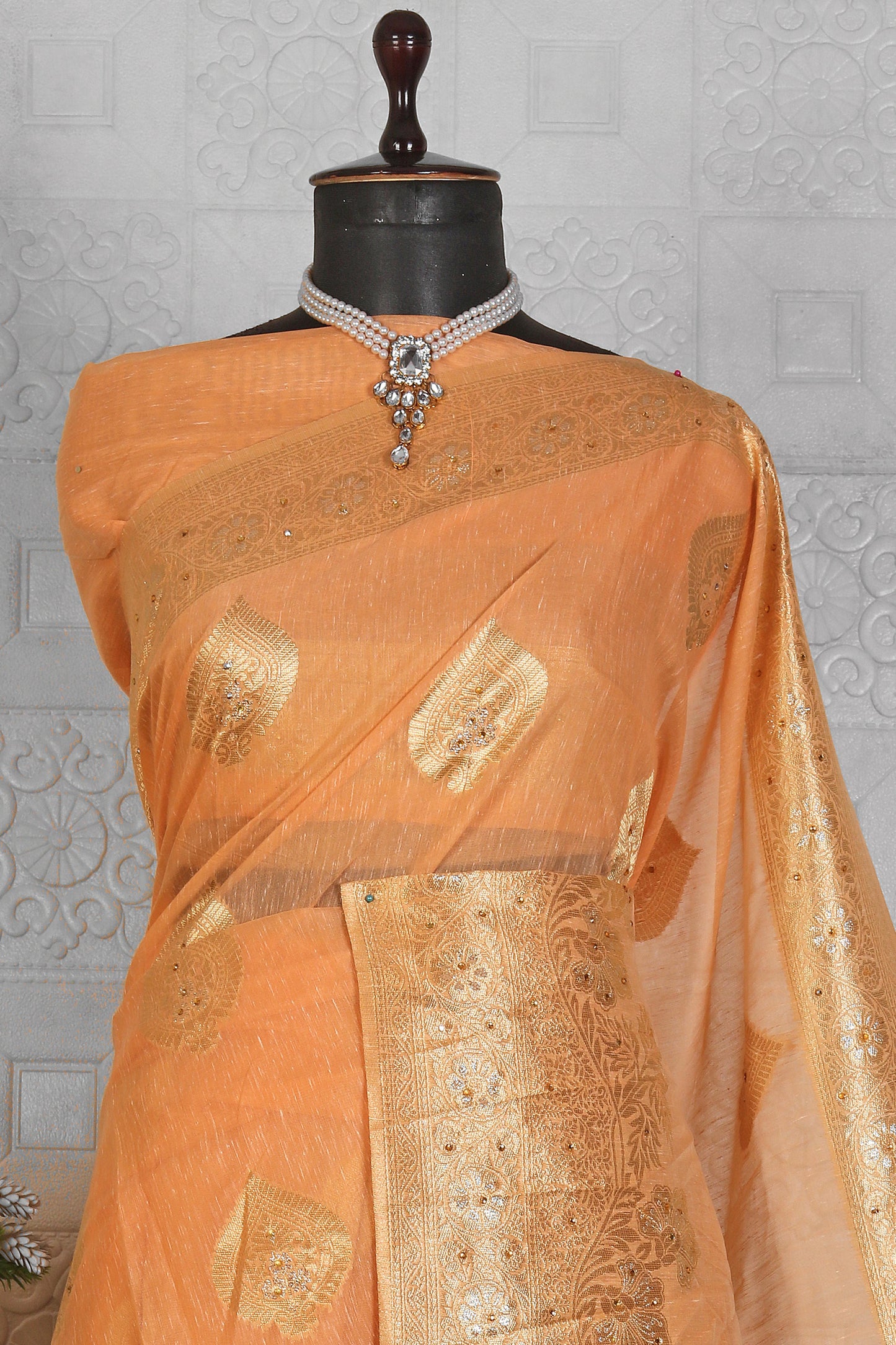 Beautiful Chanderi Silk Saree in Berlin