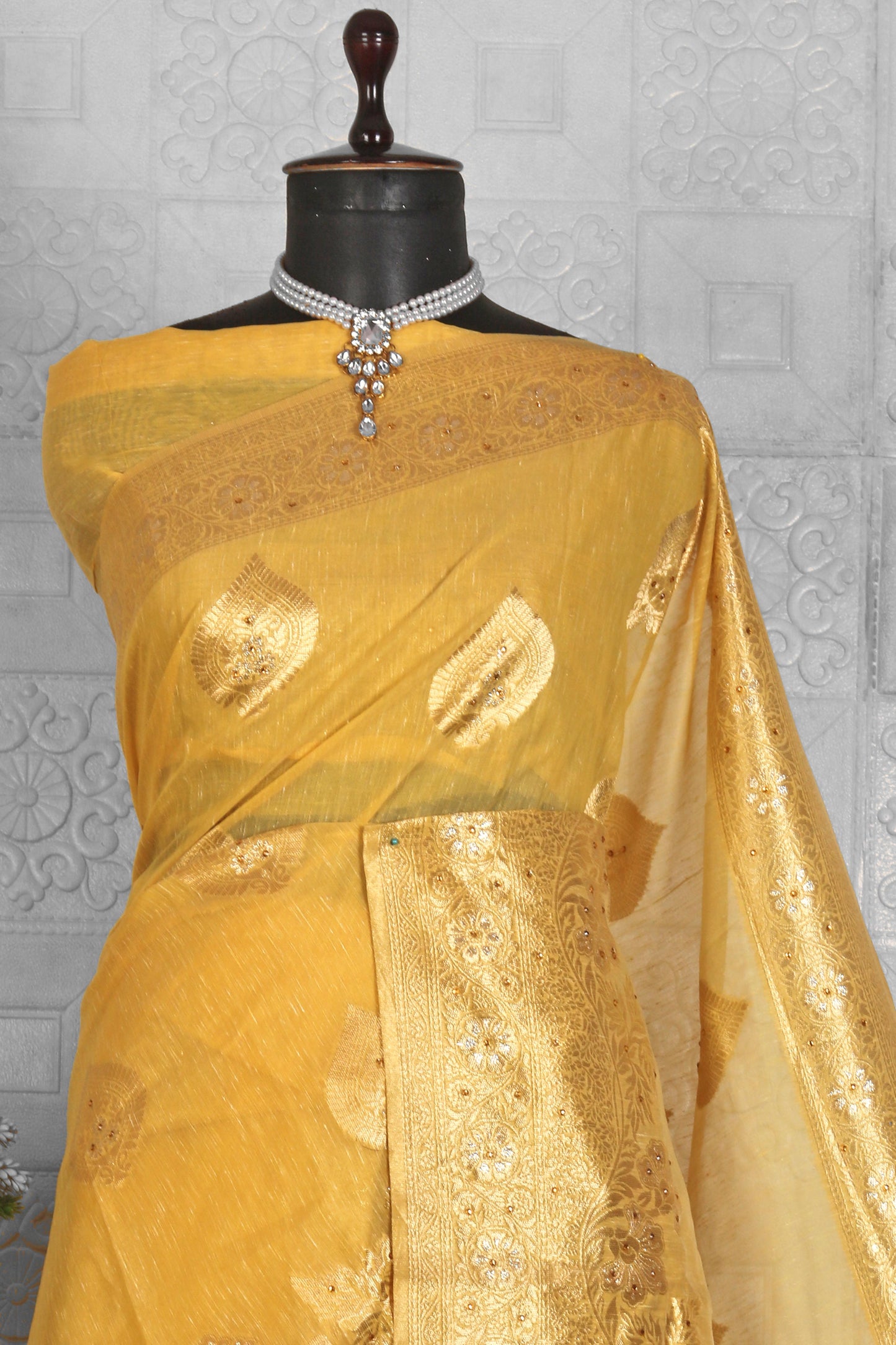 Beautiful Chanderi Silk Saree in Munich
