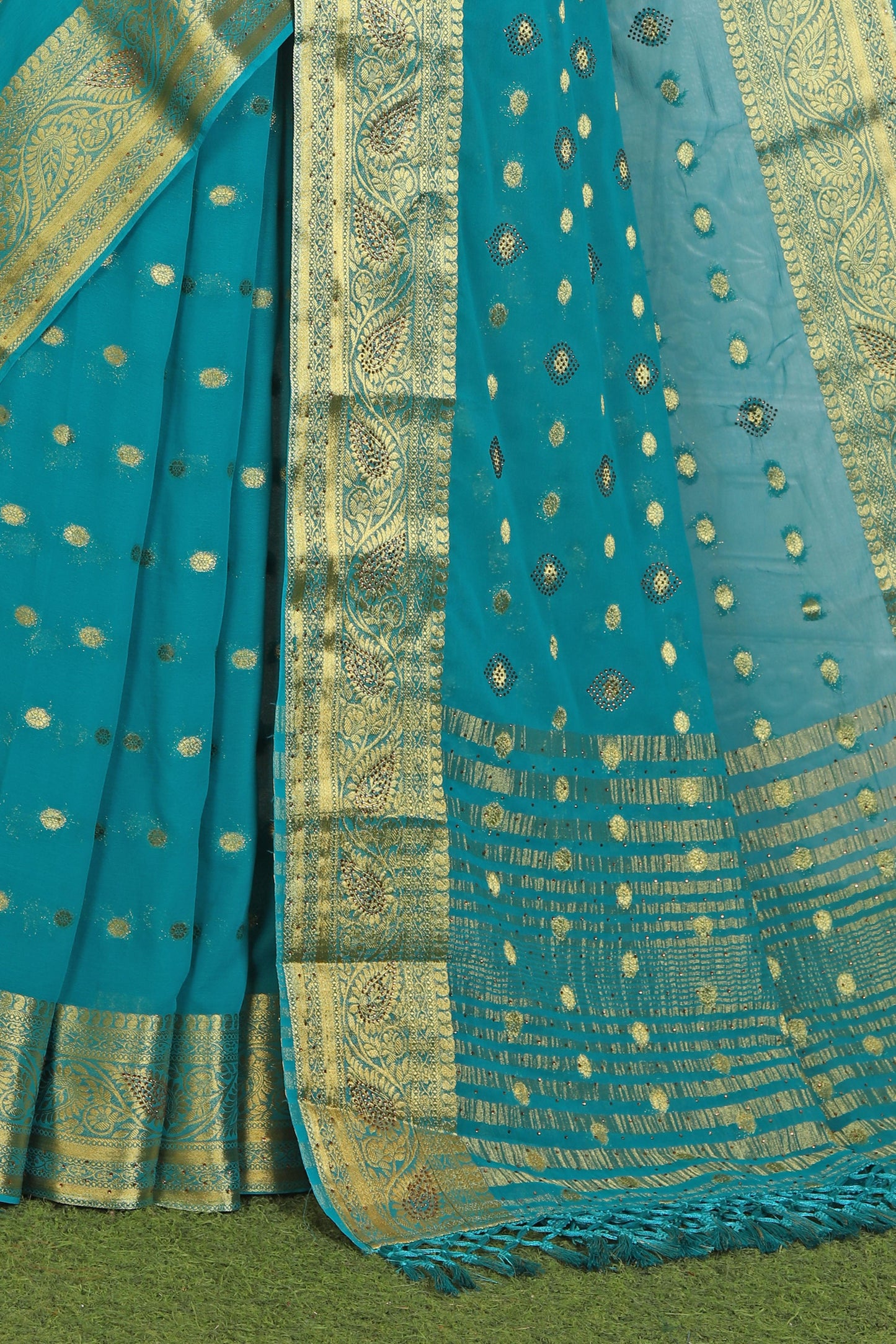 Chanderi Silk Saree with in Germany