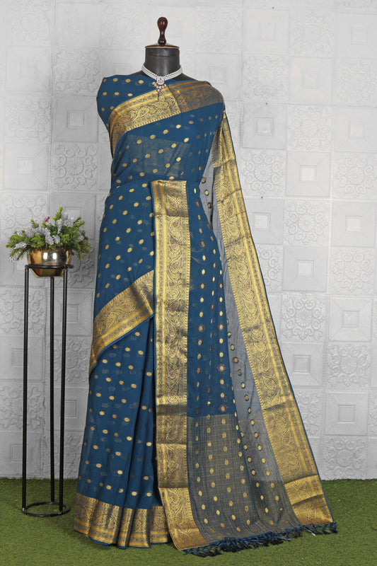 Chanderi Silk Saree in Germany