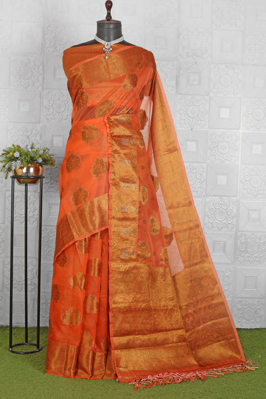 Beautiful Chanderi Silk Saree in Munich