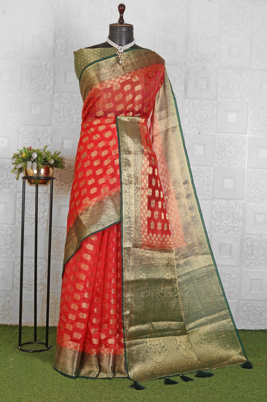 Beautiful Chanderi Silk Saree in Munich