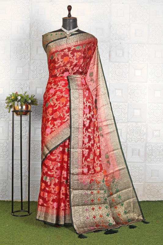 Beautiful Chanderi Silk Saree  in Berlin