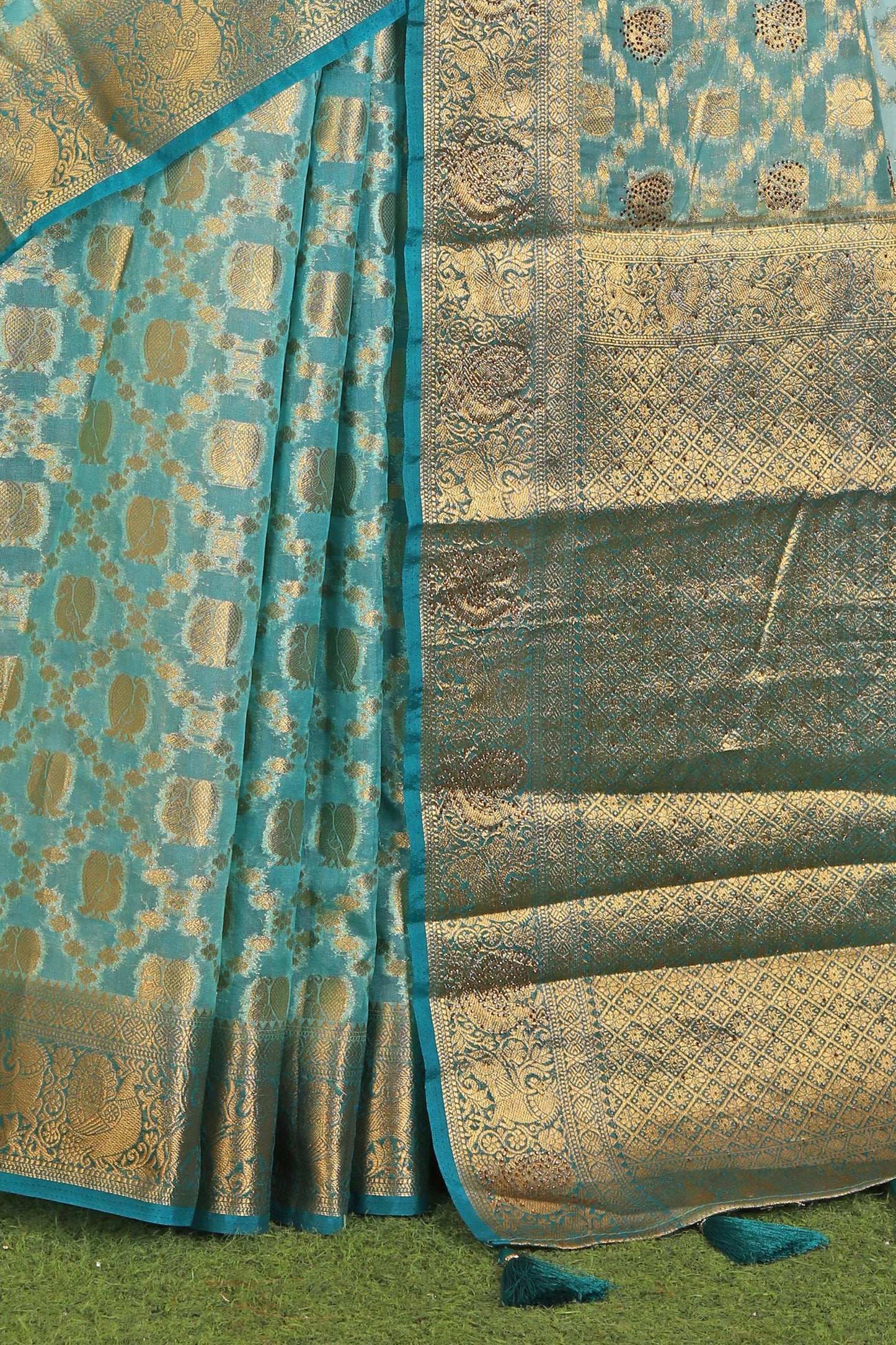 Chanderi Silk Saree in  Germany