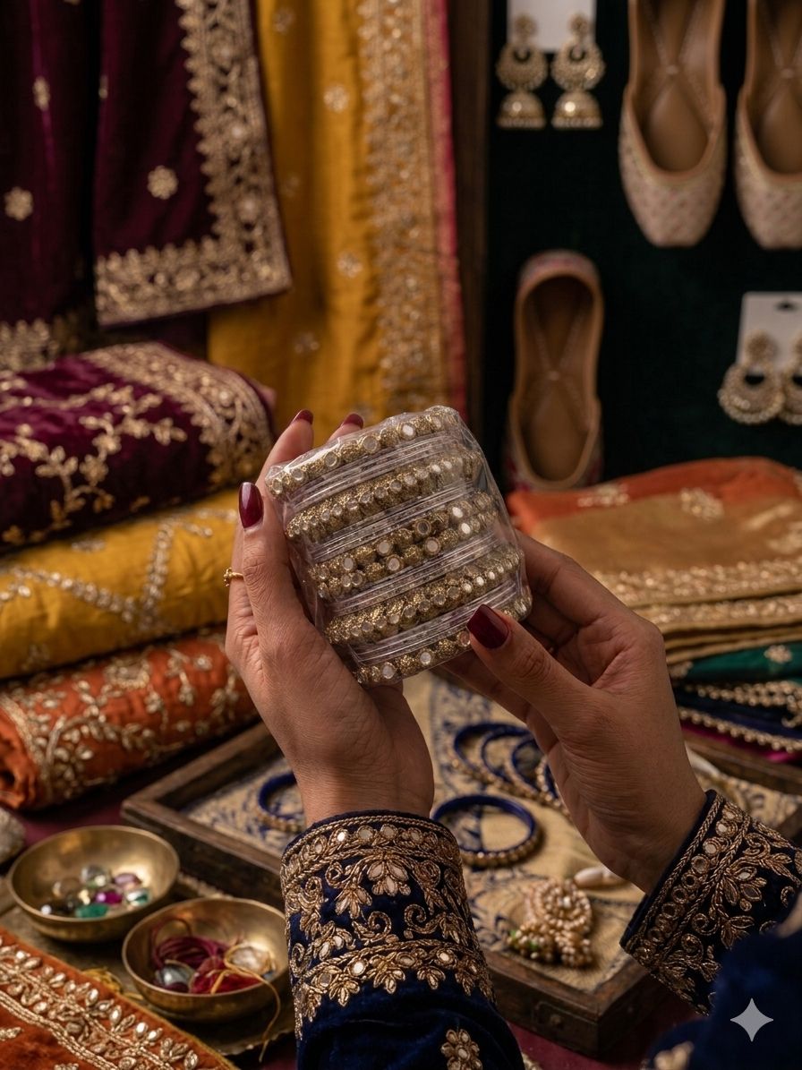 Pastel Color Kundan bangles set in Berlin