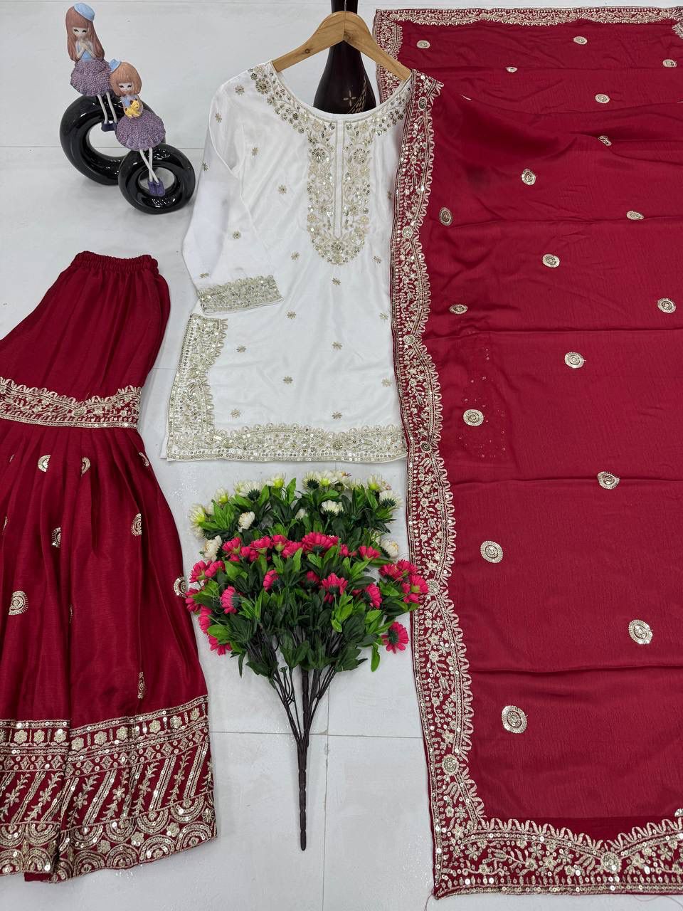 PARTY WEAR EID SPECIAL SHARARA SET IN BERLIN