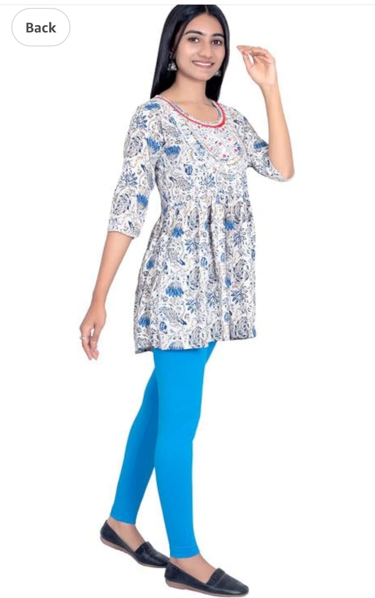 French blue Indian Churidar Ethnic Wear Legging In Germany