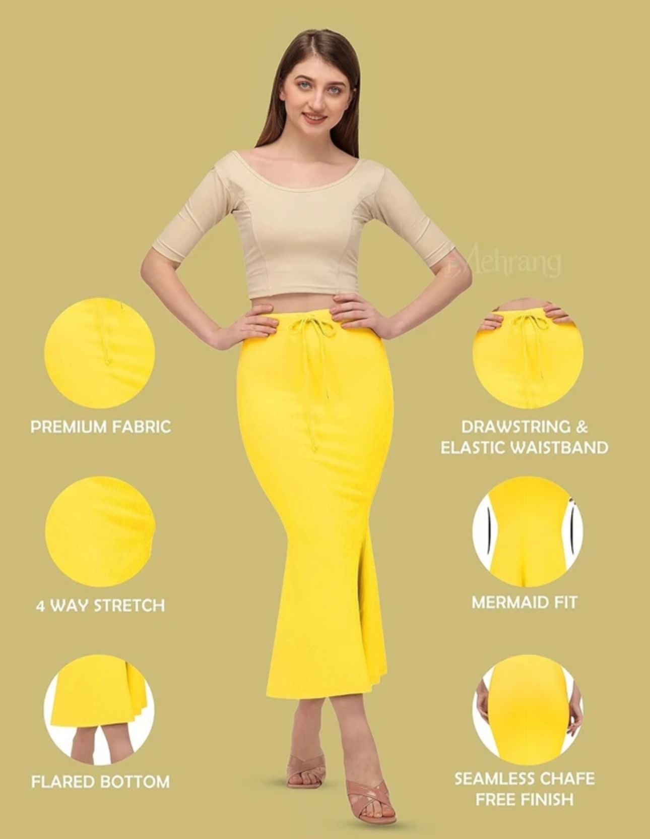Yellow Shapewear Petticoat in Germany