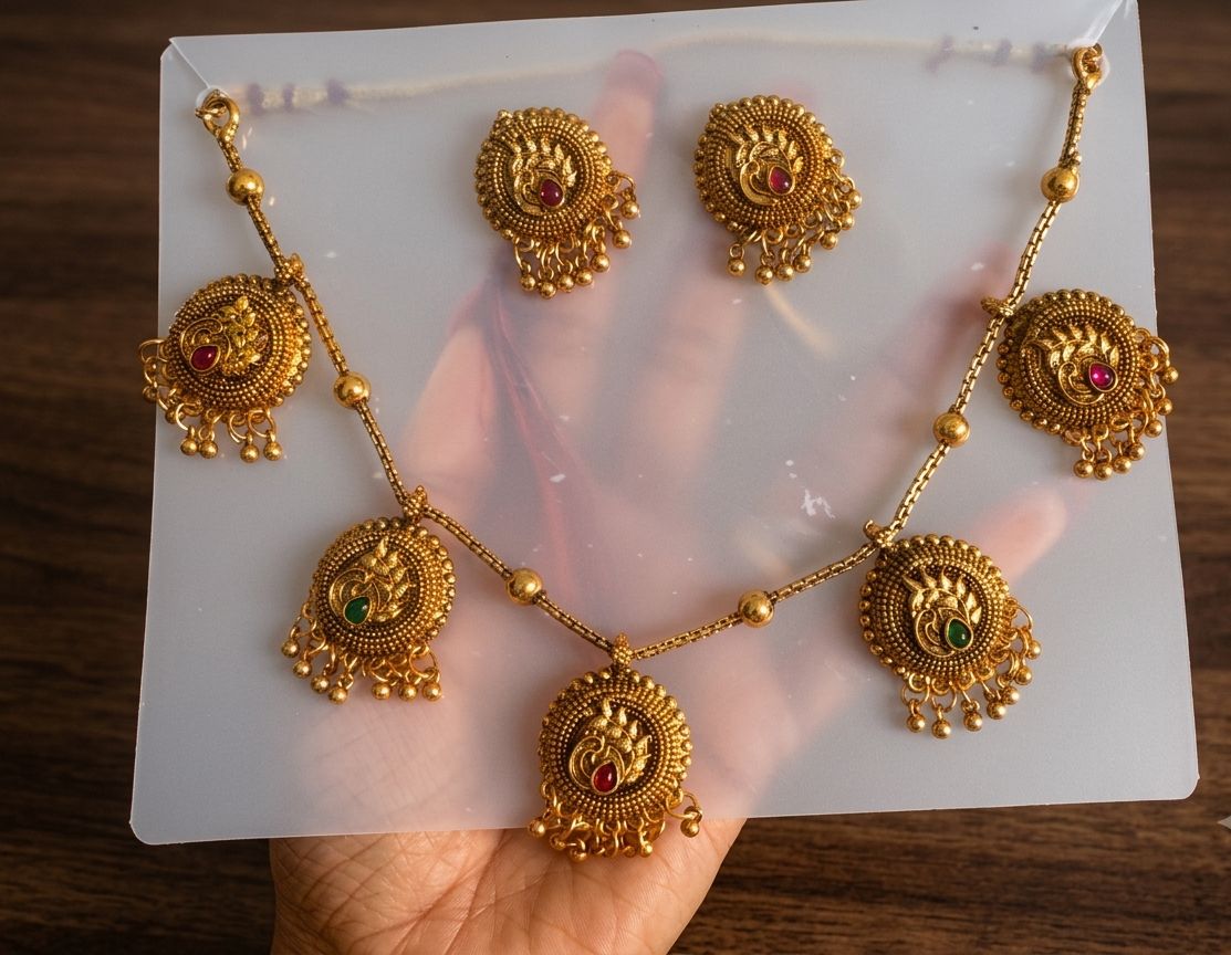 Antique set Necklace with Earrings in Germany