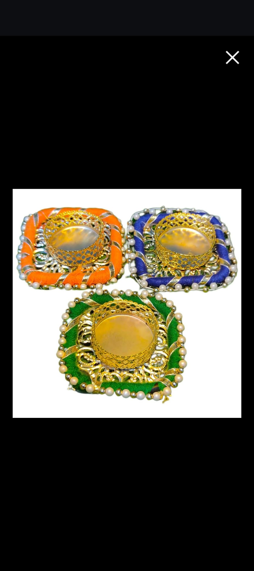 Handcrafted Festive Tealight Candle Holder Set in Germany