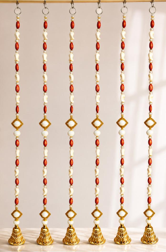 Traditional Beaded Door Latkan & Festive Side Hanging Strings in Germany