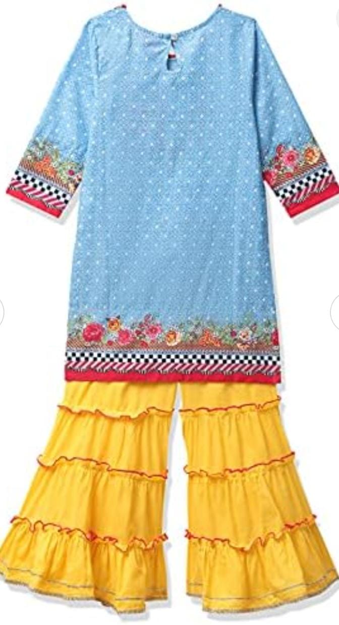 Girl's Cotton Salwar Suit Set in Germany - Neha Couture Berlin