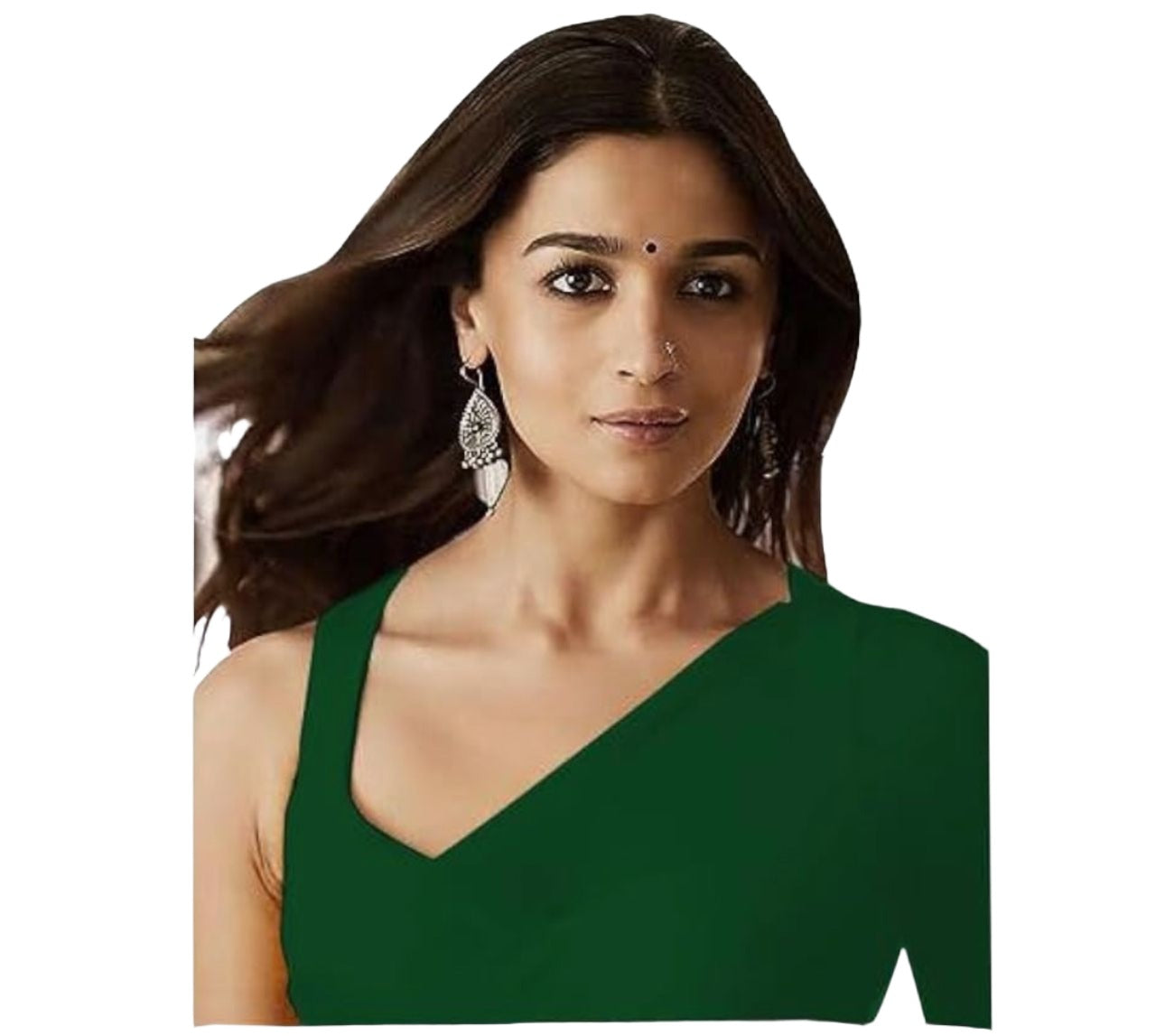 Bollywood Plain Georgette Saree in Berlin