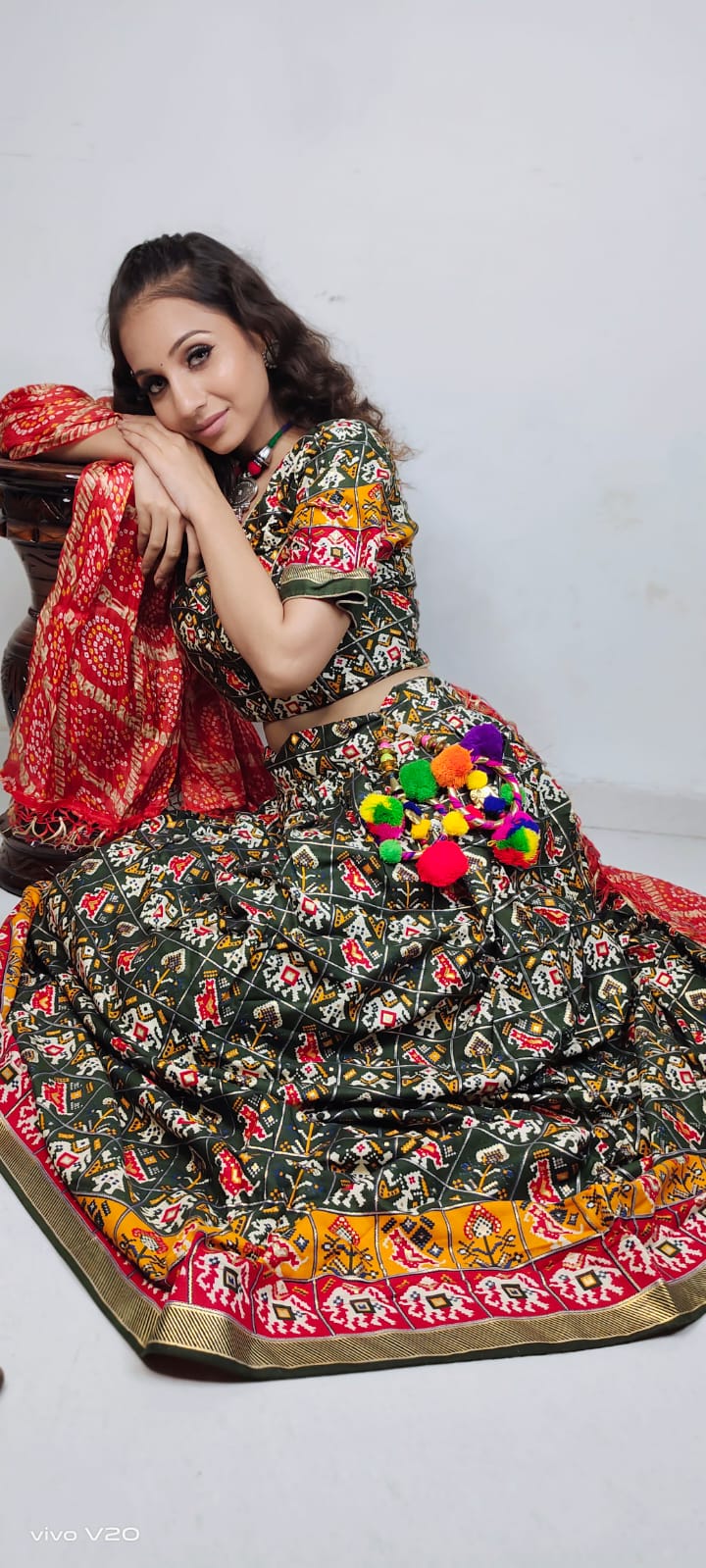 Print Lehenga in Berlin