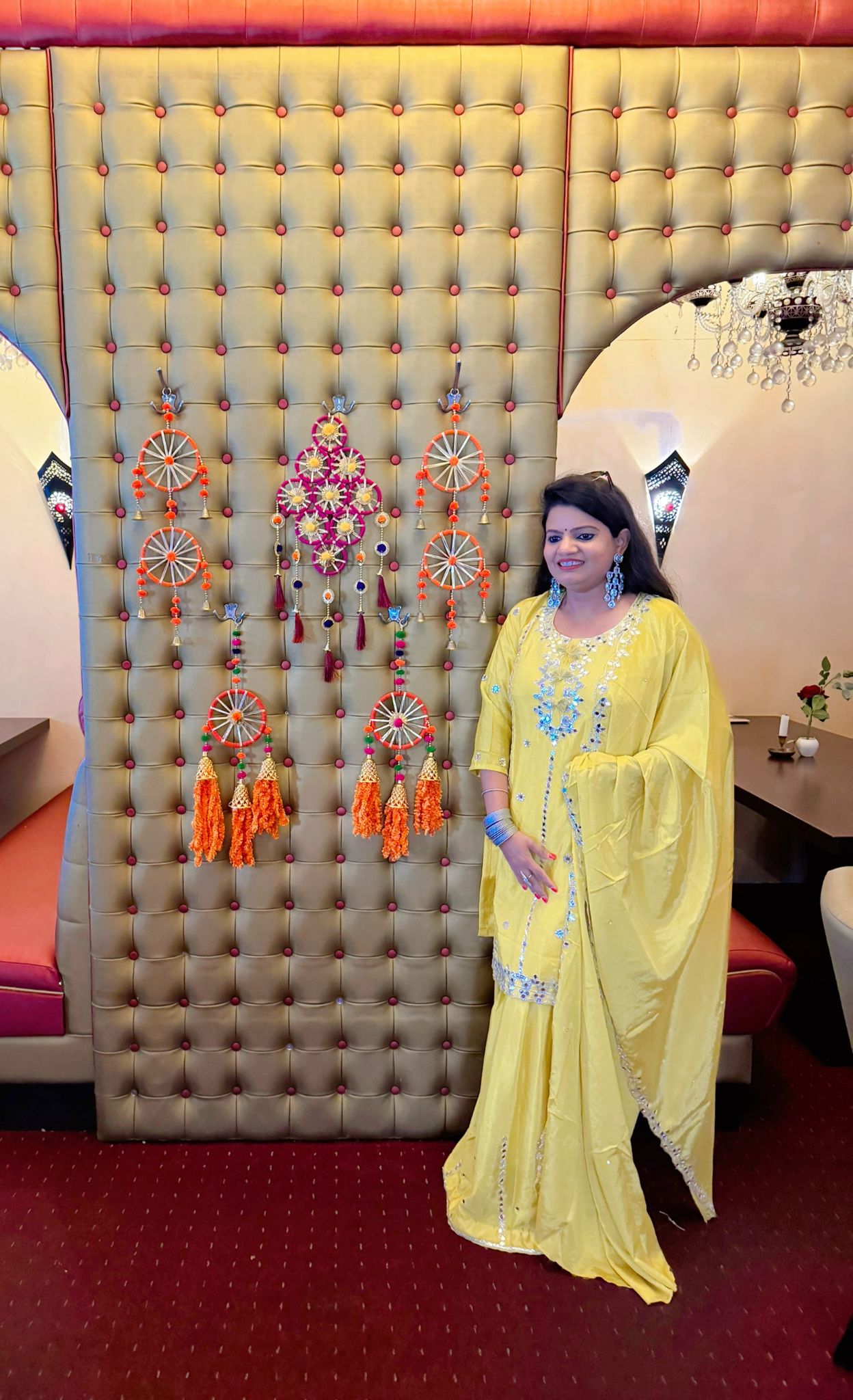 WOMEN'S Chiffon Stiched Dhoti-suit in Paris