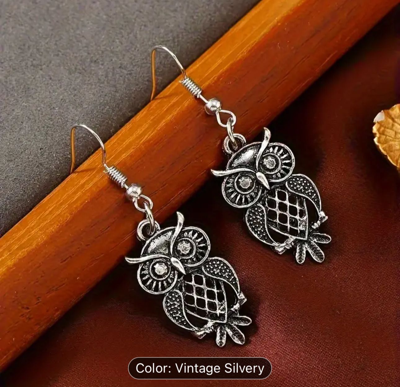 Owl Earrings Dangle in Berlin
