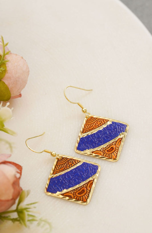 Brass Earrings in Berlin