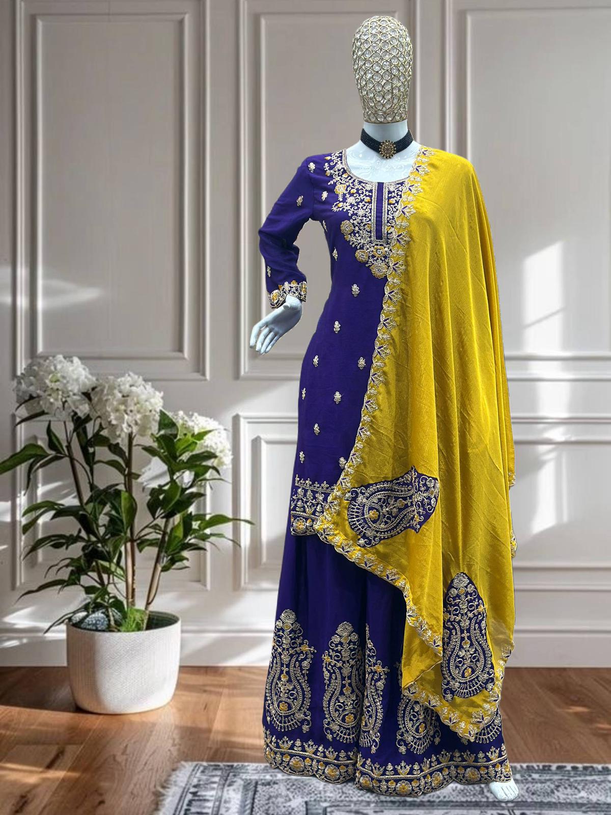 Heavy Chinon Silk Suit in Munich