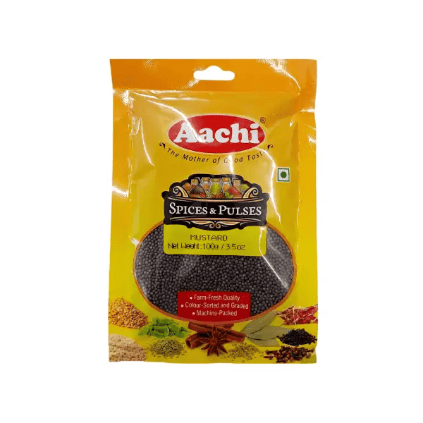 Aachi Black Mustard Seeds 100g