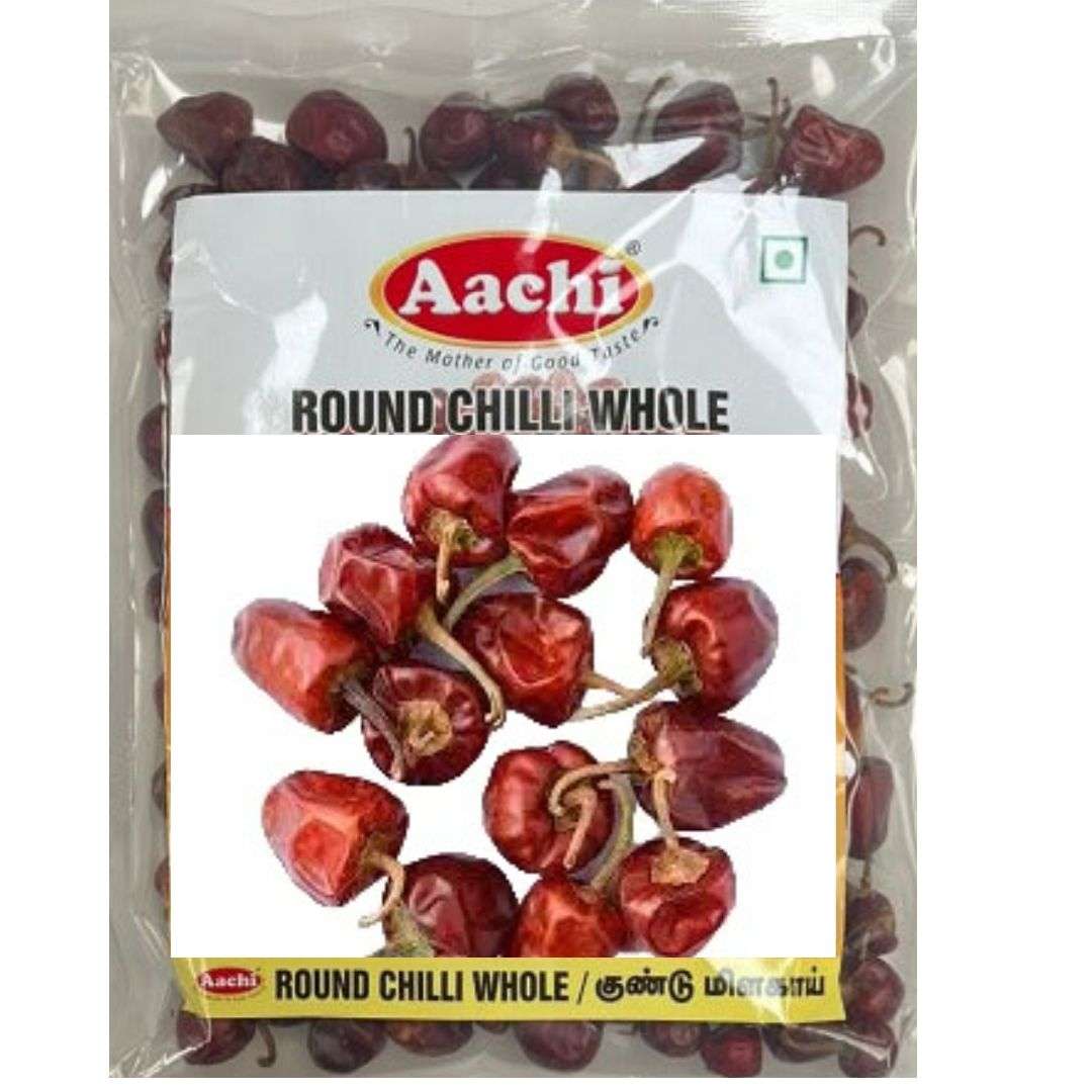 Aachi Round Chilli Whole 250g