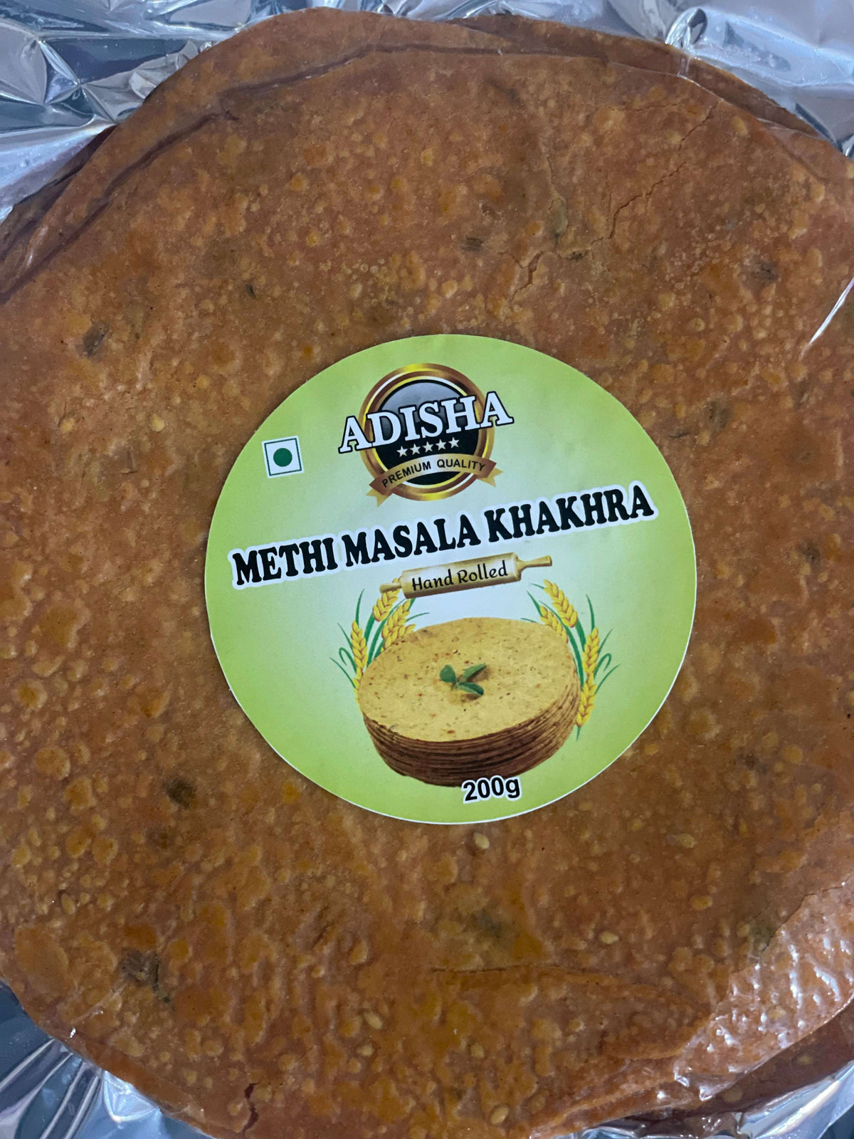 Adisha Methi Masala Khakhra 200g