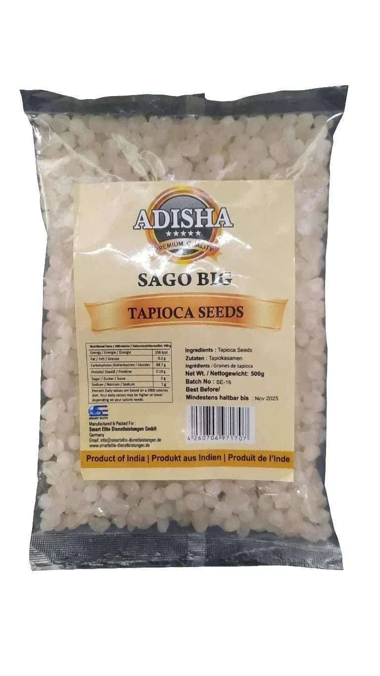 Adisha Premium Nylon Sago / Sabudana 500g