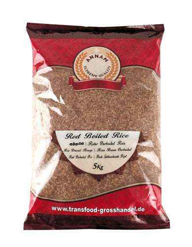 Annam Red Boiled Matta Rice 5kg