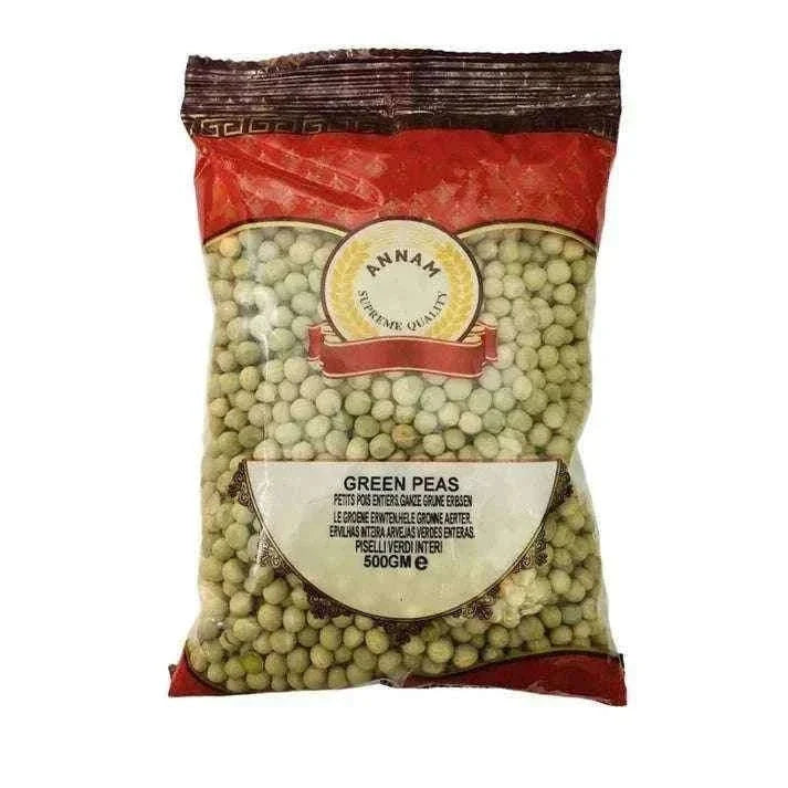 Annam Whole Green Peas 500g