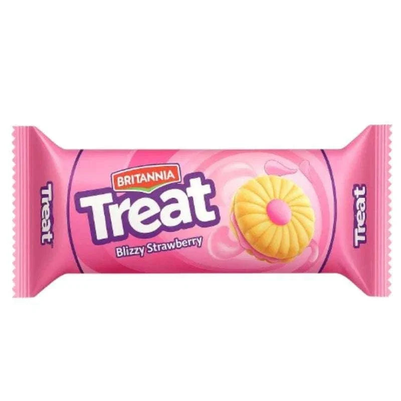 Britannia Treat 100g ( Buzzy Strawberry)