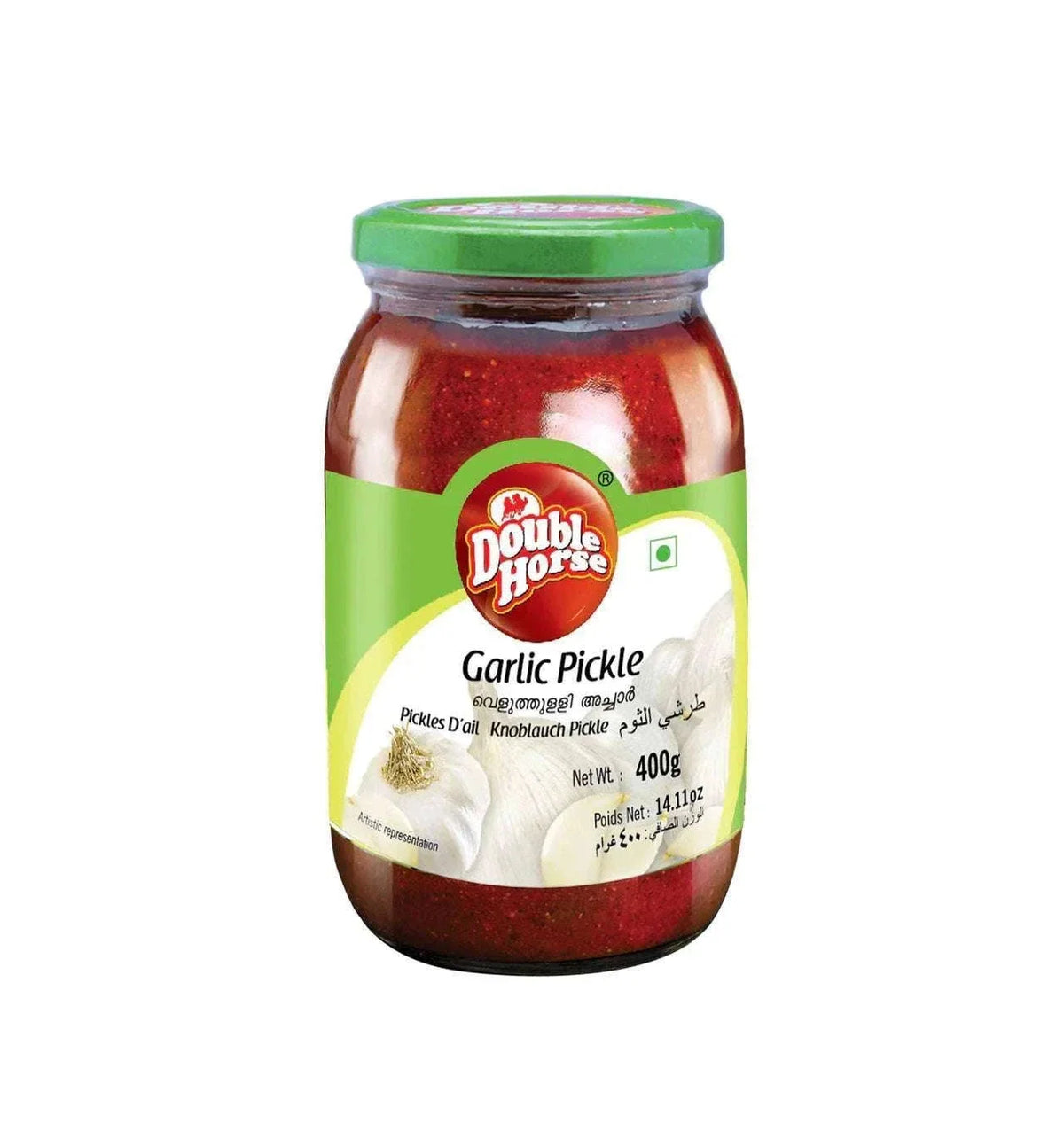 Double Horse Garlic Pickle 400g