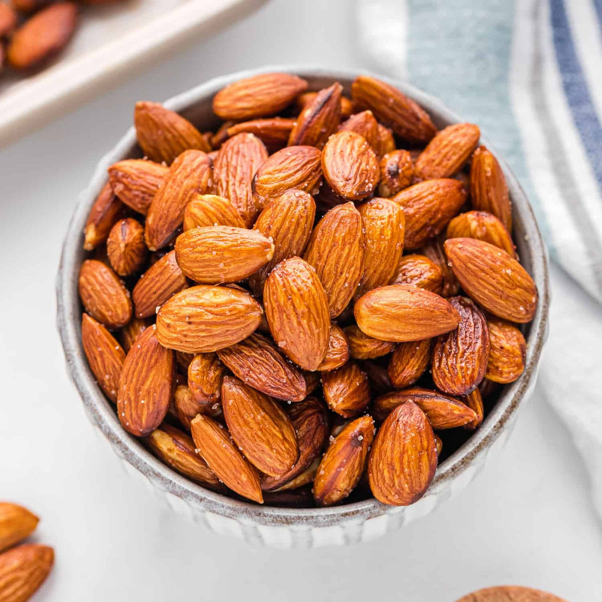 Dry Almond roasted 100g (Lose Packed)