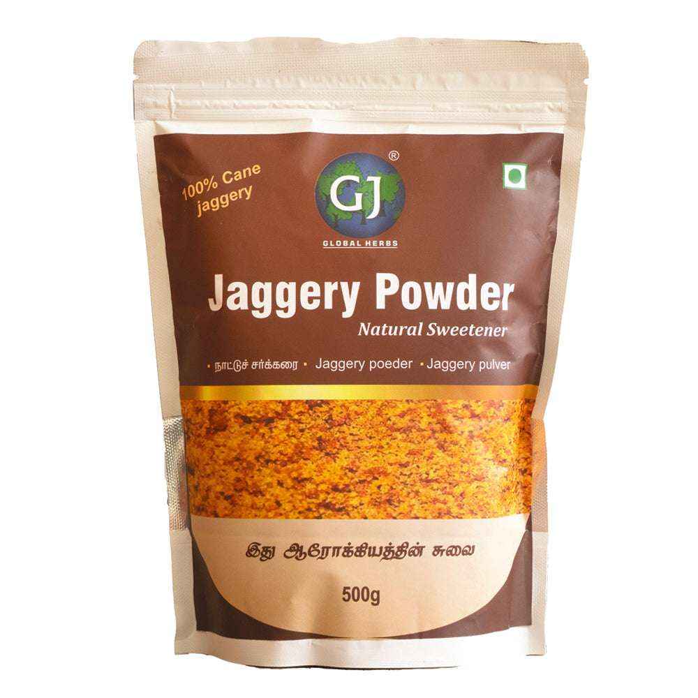 GJ Jaggery Powder Brown 500g