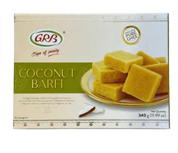 GRB Coconut Barfi 340g