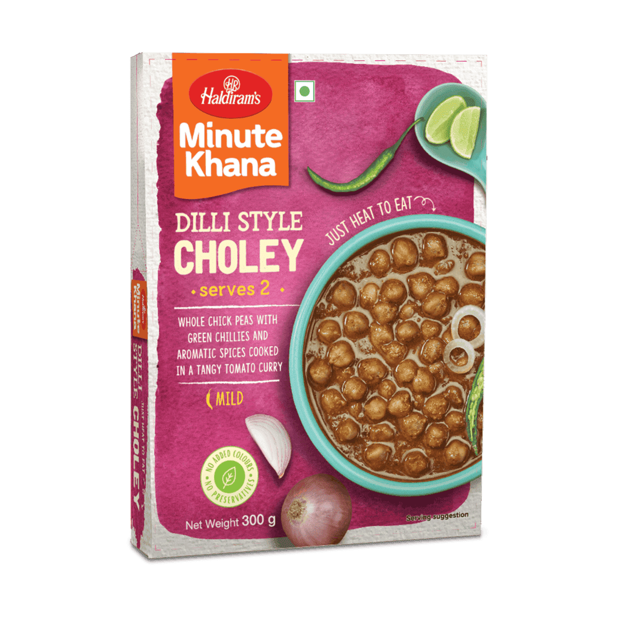 Haldiram's Minute Khana Dilli Style Choley 300g