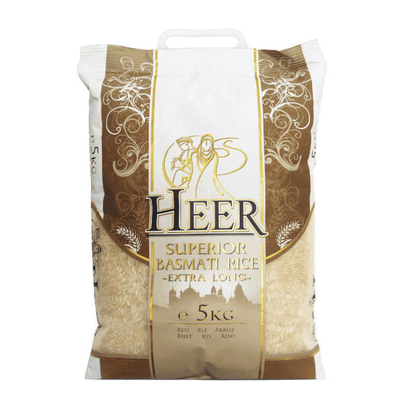 Heer Superior Basmati Rice Extra Long 20kg (Only Hamburg)