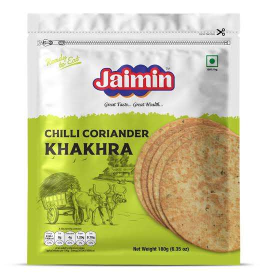 Jaimin Chilli Coriander Khakhra 180g