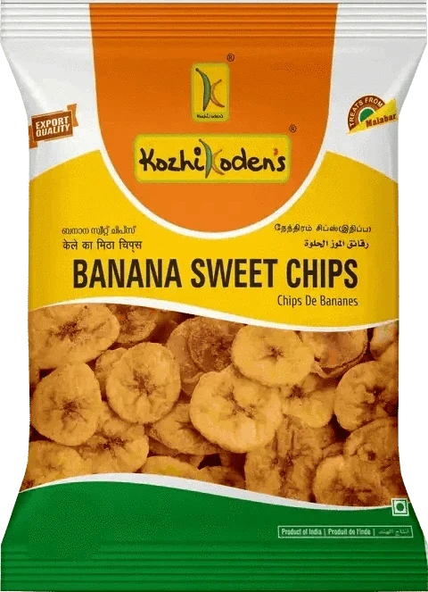 Kozhikodens Banana Sweet Ripe chips 200g