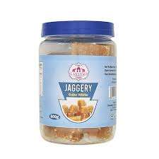 Lakshmi Jaggery Cubes Jar 500g