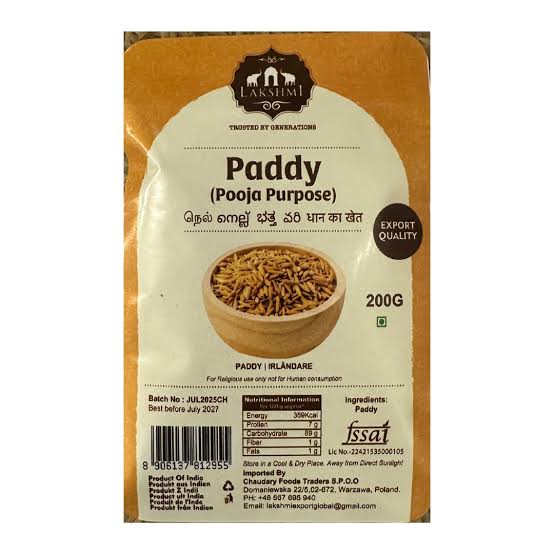 Lakshmi Paddy for Pooja 200g