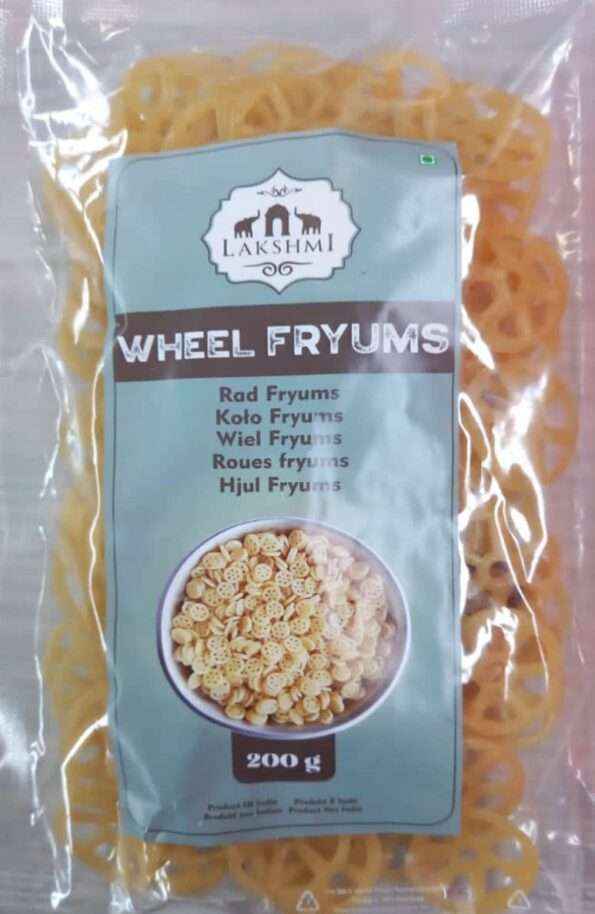 Lakshmi Wheel Fryums / Vadagam 200g
