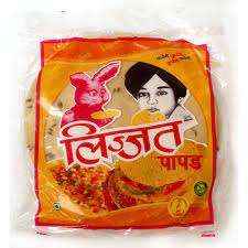 Lijjat Plain Urid Papad 200g