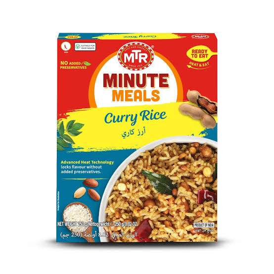 MTR RTE Curry Rice 250g