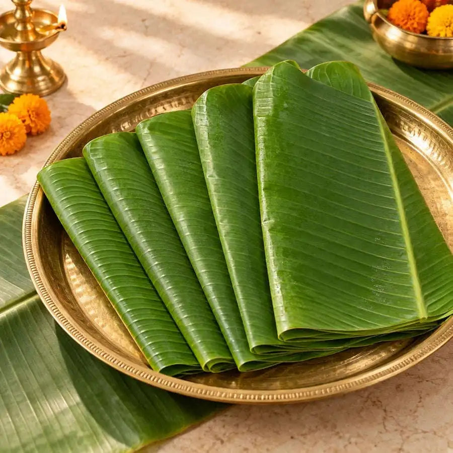 Banana Leaves – 1 Bunch (5 Leaves)