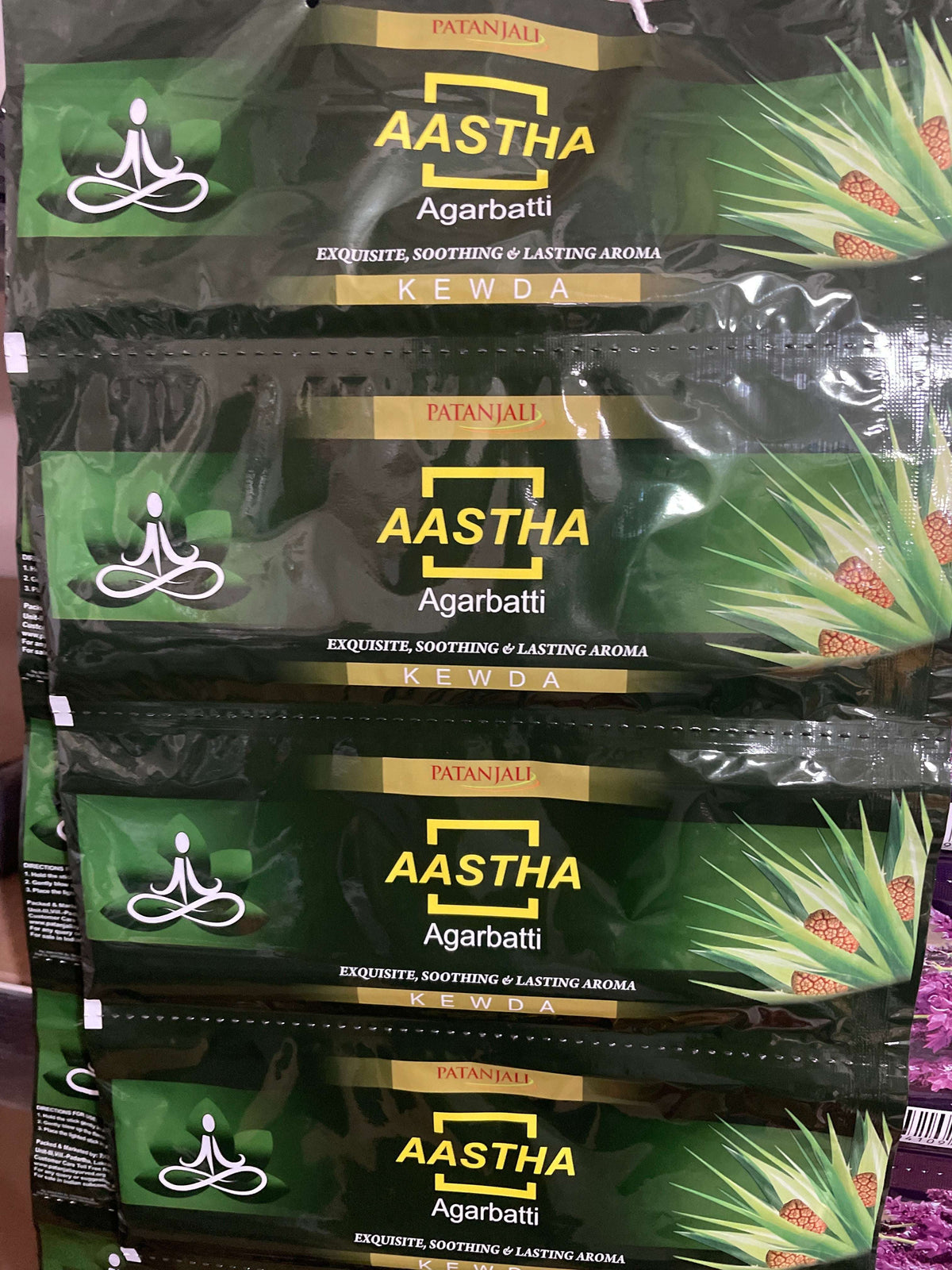 Patanjali Aastha Agarbatti - KEWDA 18stk