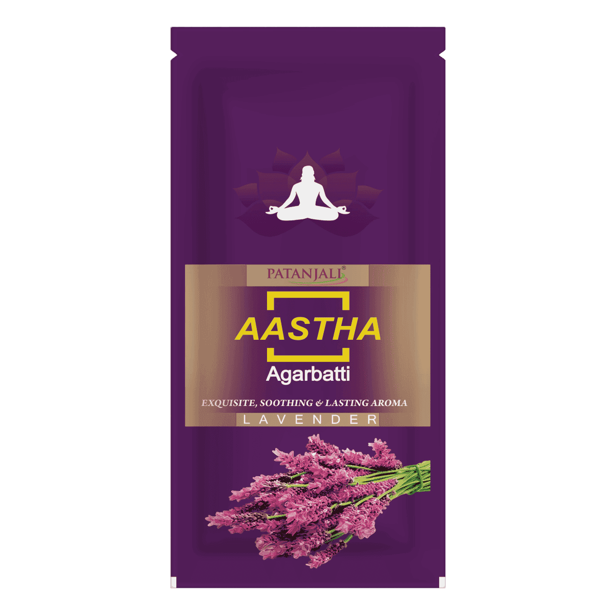 Patanjali Aastha Agarbatti Lavender 18 Sticks