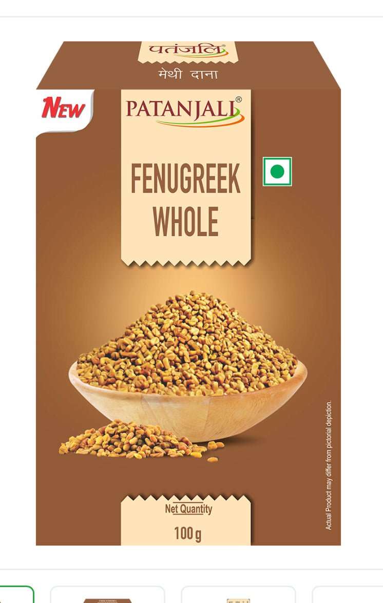 Patanjali Fenugreek Whole 100g