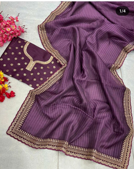New Super Trending Deginer Saree(Indian Deginer Saree)
