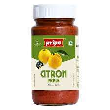 Priya Citron Pickle 300g