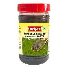 Priya Gongura Paste (Roselle Leaves) 300g